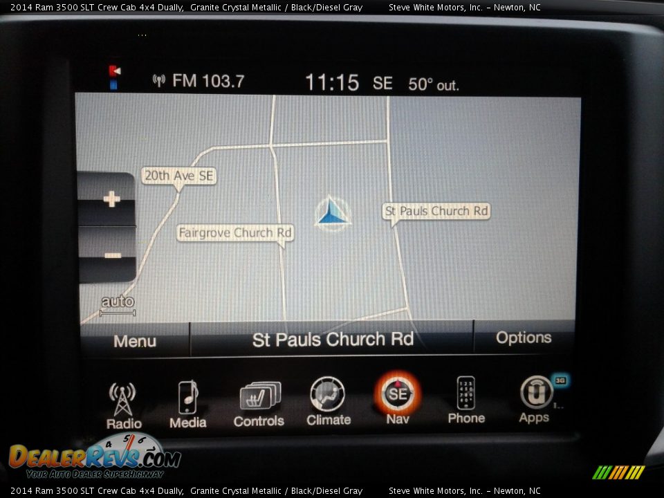 2014 Ram 3500 SLT Crew Cab 4x4 Dually Granite Crystal Metallic / Black/Diesel Gray Photo #23