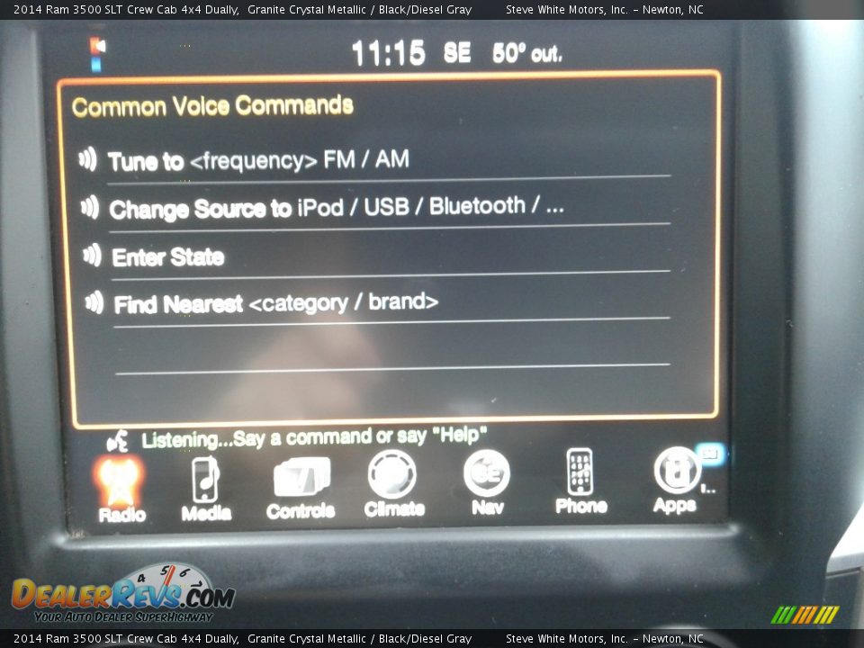 2014 Ram 3500 SLT Crew Cab 4x4 Dually Granite Crystal Metallic / Black/Diesel Gray Photo #24