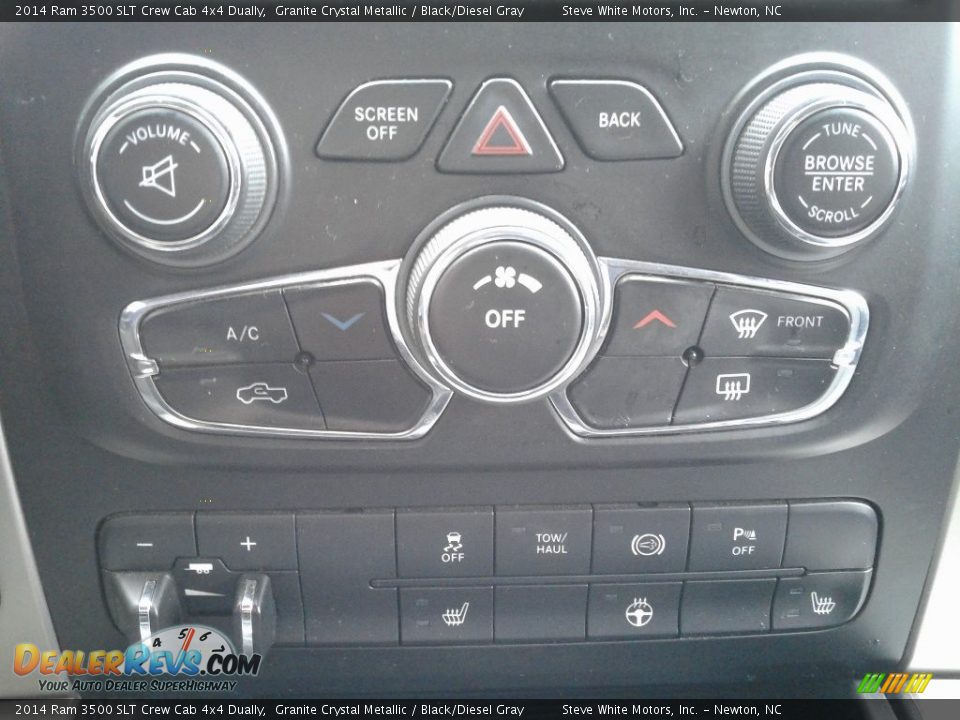 2014 Ram 3500 SLT Crew Cab 4x4 Dually Granite Crystal Metallic / Black/Diesel Gray Photo #27