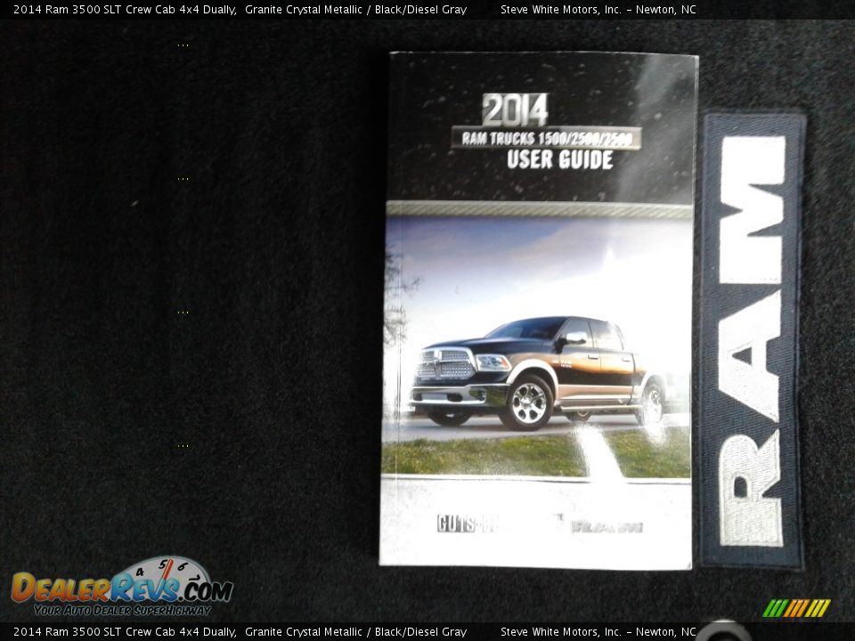 2014 Ram 3500 SLT Crew Cab 4x4 Dually Granite Crystal Metallic / Black/Diesel Gray Photo #35