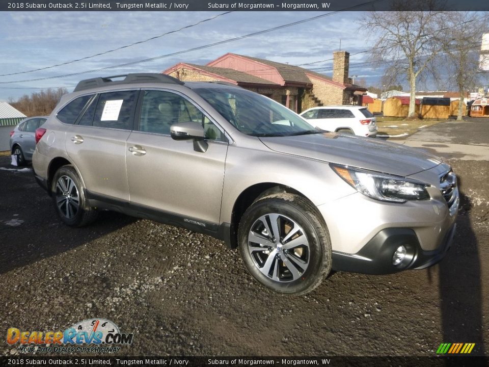 2018 Subaru Outback 2.5i Limited Tungsten Metallic / Ivory Photo #1