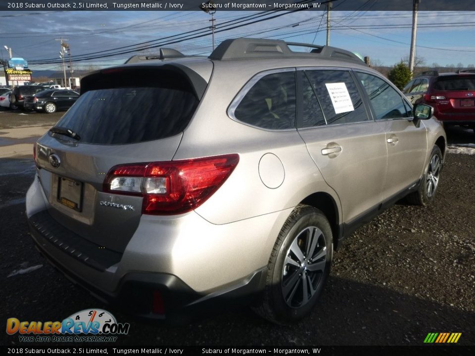 2018 Subaru Outback 2.5i Limited Tungsten Metallic / Ivory Photo #4