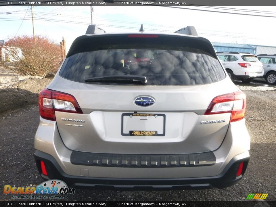 2018 Subaru Outback 2.5i Limited Tungsten Metallic / Ivory Photo #5