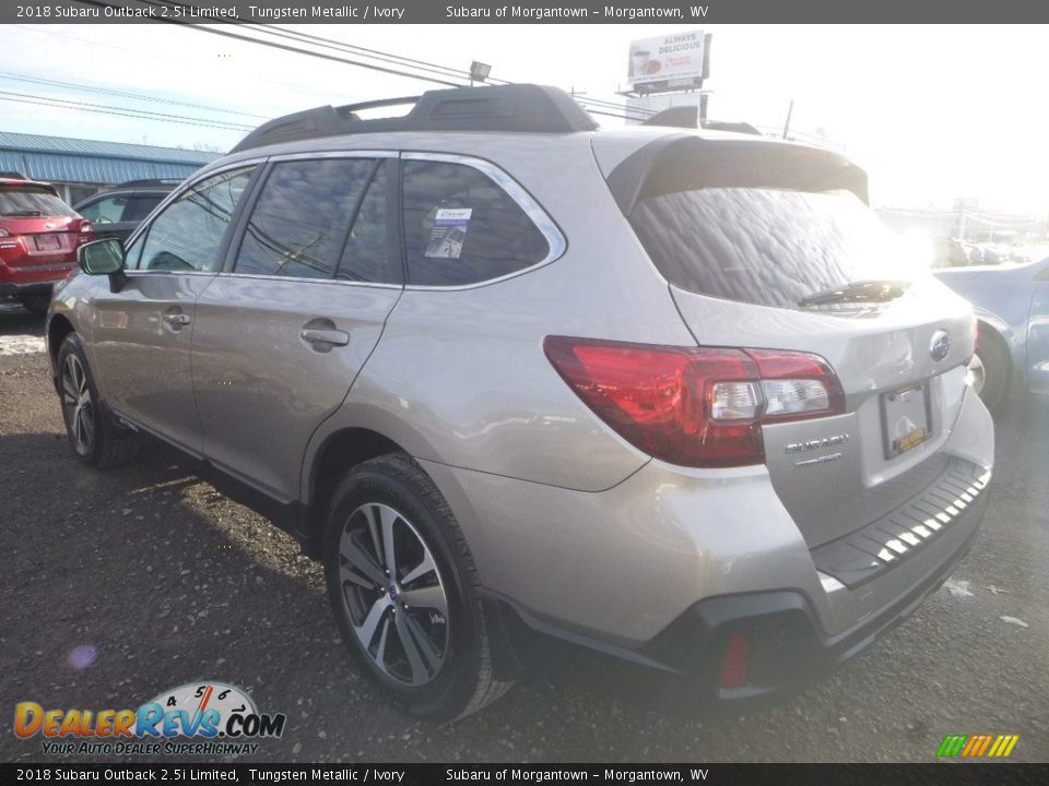 2018 Subaru Outback 2.5i Limited Tungsten Metallic / Ivory Photo #6