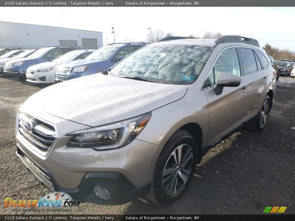 2018 Subaru Outback 2.5i Limited Tungsten Metallic / Ivory Photo #7