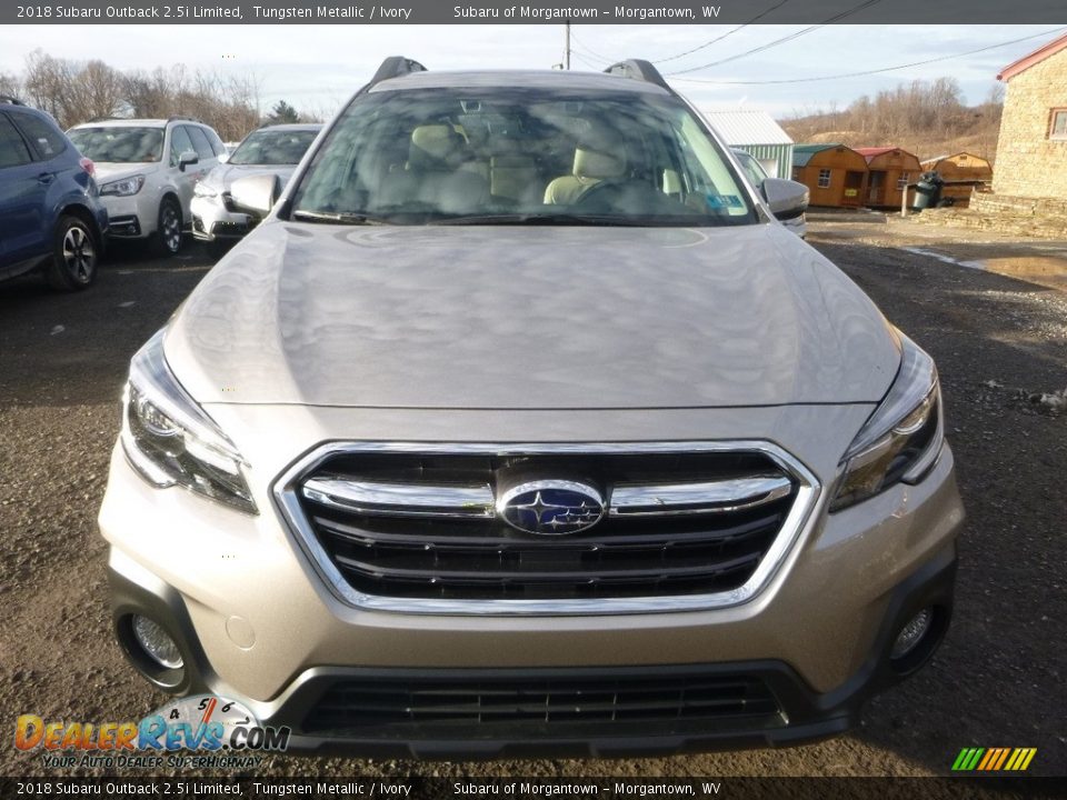 2018 Subaru Outback 2.5i Limited Tungsten Metallic / Ivory Photo #8