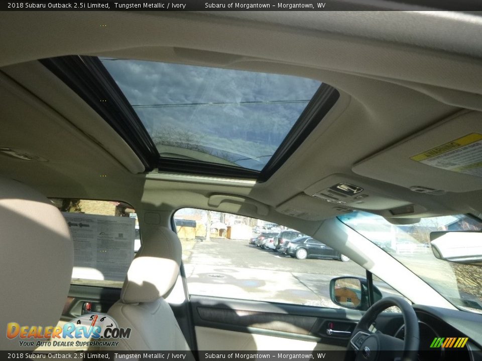 2018 Subaru Outback 2.5i Limited Tungsten Metallic / Ivory Photo #10