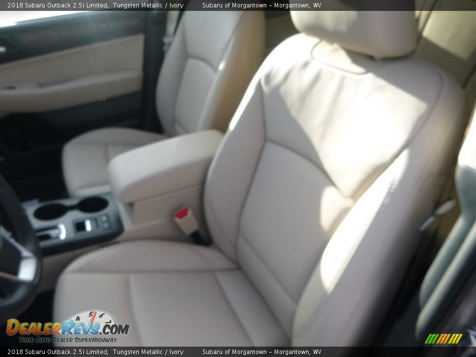2018 Subaru Outback 2.5i Limited Tungsten Metallic / Ivory Photo #13