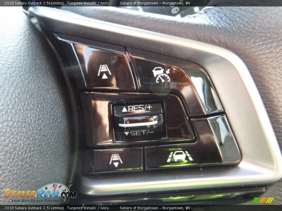 2018 Subaru Outback 2.5i Limited Tungsten Metallic / Ivory Photo #19