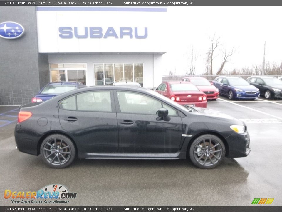 2018 Subaru WRX Premium Crystal Black Silica / Carbon Black Photo #3