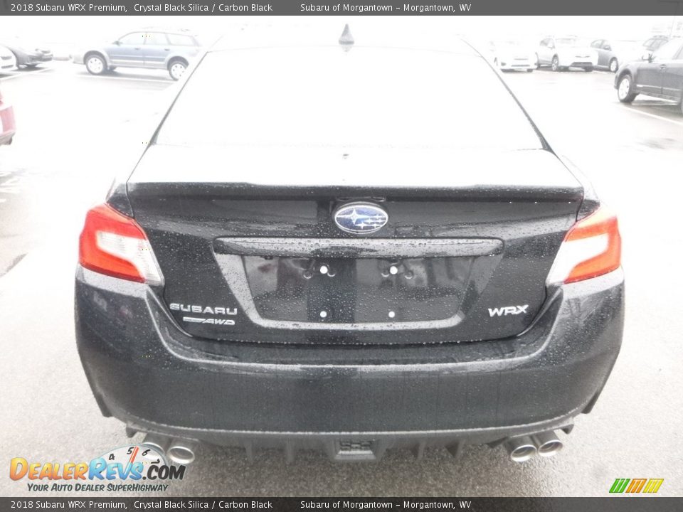 2018 Subaru WRX Premium Crystal Black Silica / Carbon Black Photo #5