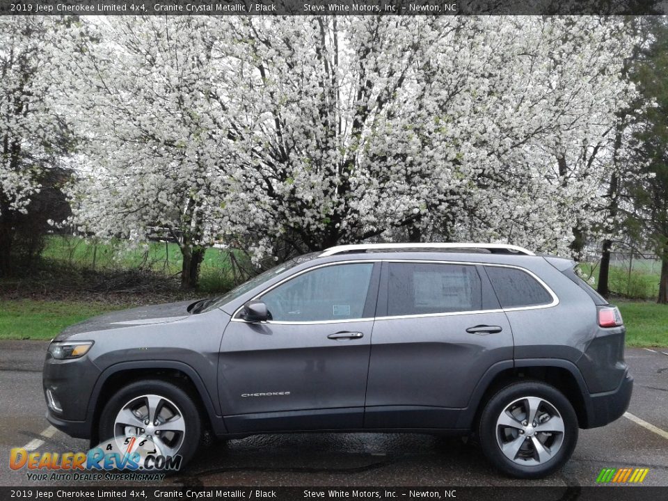 2019 Jeep Cherokee Limited 4x4 Granite Crystal Metallic / Black Photo #1