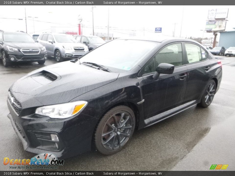 2018 Subaru WRX Premium Crystal Black Silica / Carbon Black Photo #7