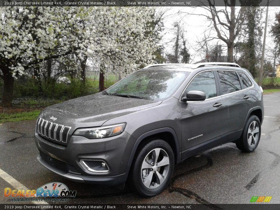 2019 Jeep Cherokee Limited 4x4 Granite Crystal Metallic / Black Photo #2