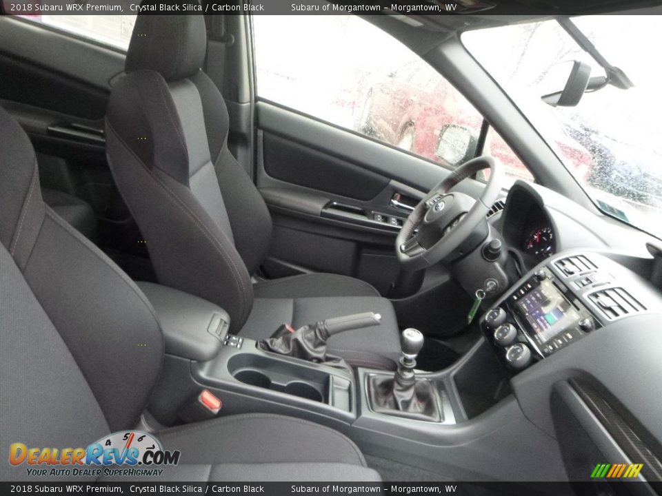 2018 Subaru WRX Premium Crystal Black Silica / Carbon Black Photo #9