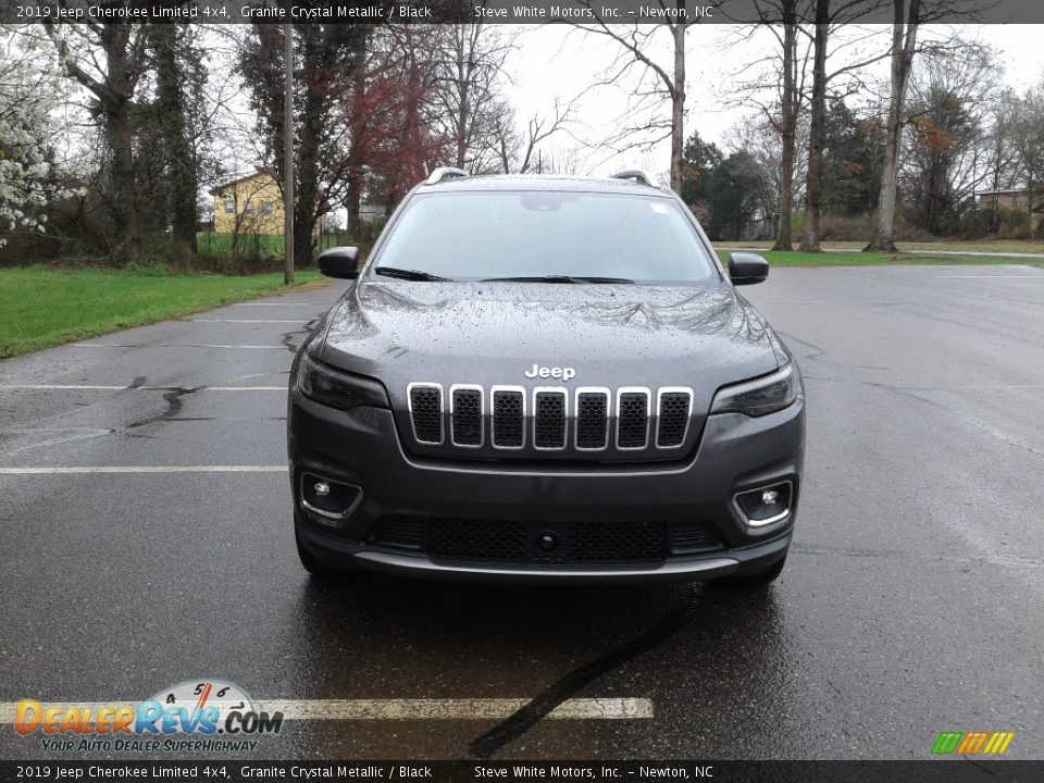 2019 Jeep Cherokee Limited 4x4 Granite Crystal Metallic / Black Photo #3