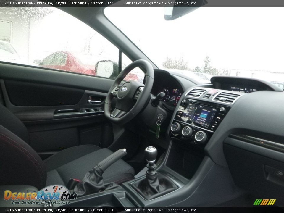 2018 Subaru WRX Premium Crystal Black Silica / Carbon Black Photo #10