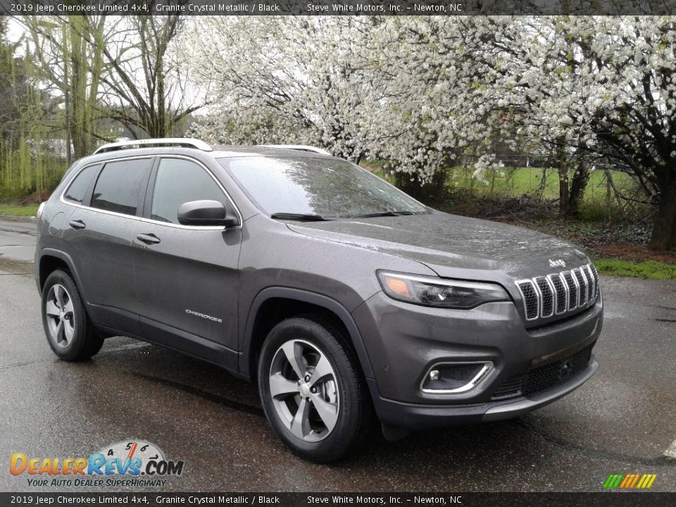 2019 Jeep Cherokee Limited 4x4 Granite Crystal Metallic / Black Photo #4