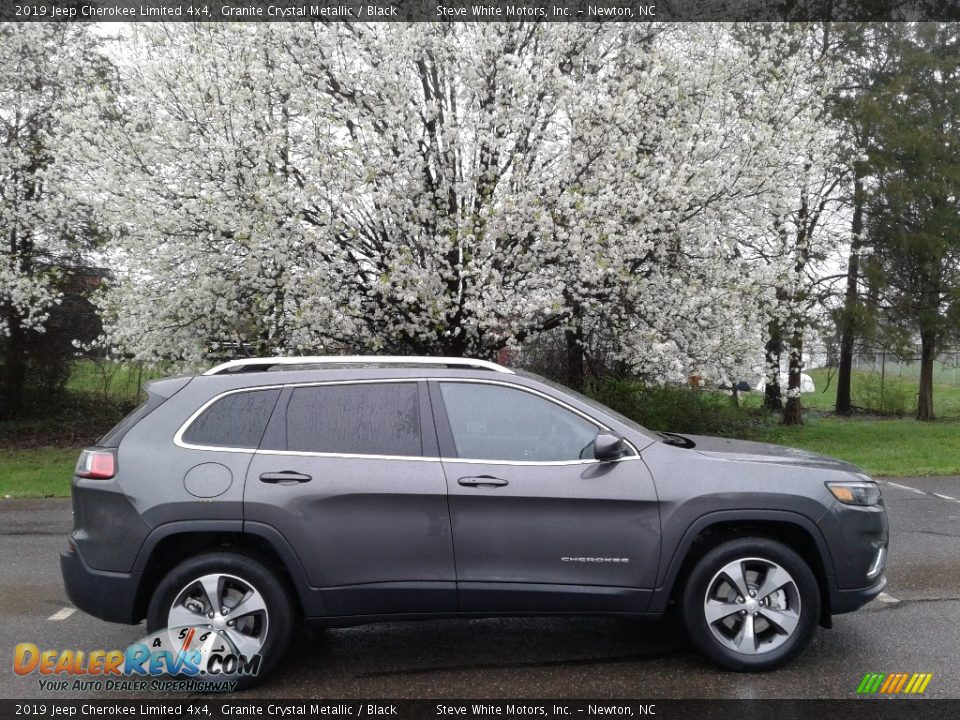 2019 Jeep Cherokee Limited 4x4 Granite Crystal Metallic / Black Photo #5