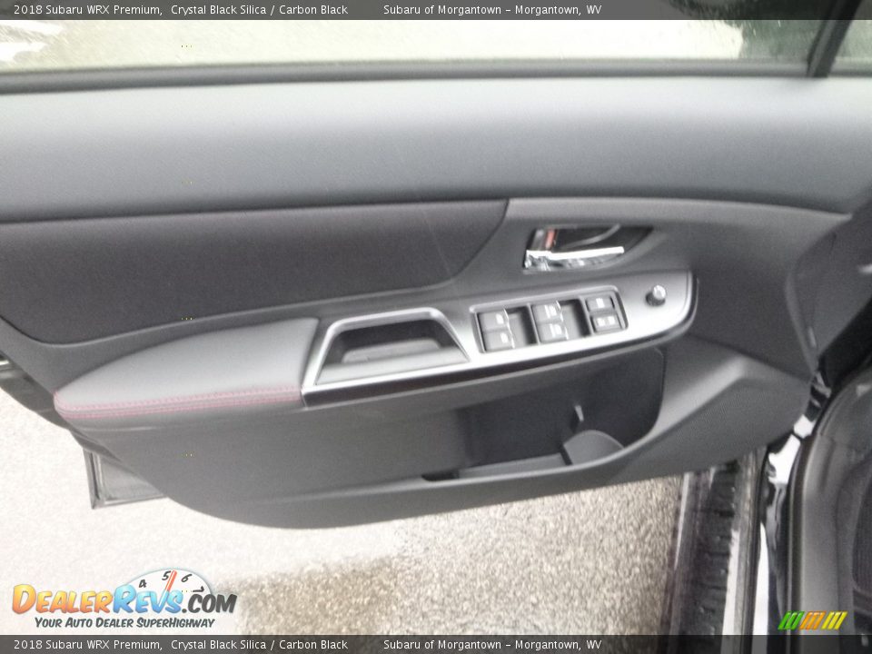 2018 Subaru WRX Premium Crystal Black Silica / Carbon Black Photo #13