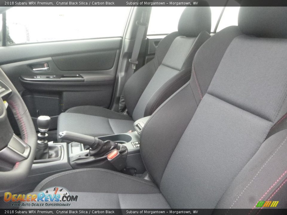 2018 Subaru WRX Premium Crystal Black Silica / Carbon Black Photo #14