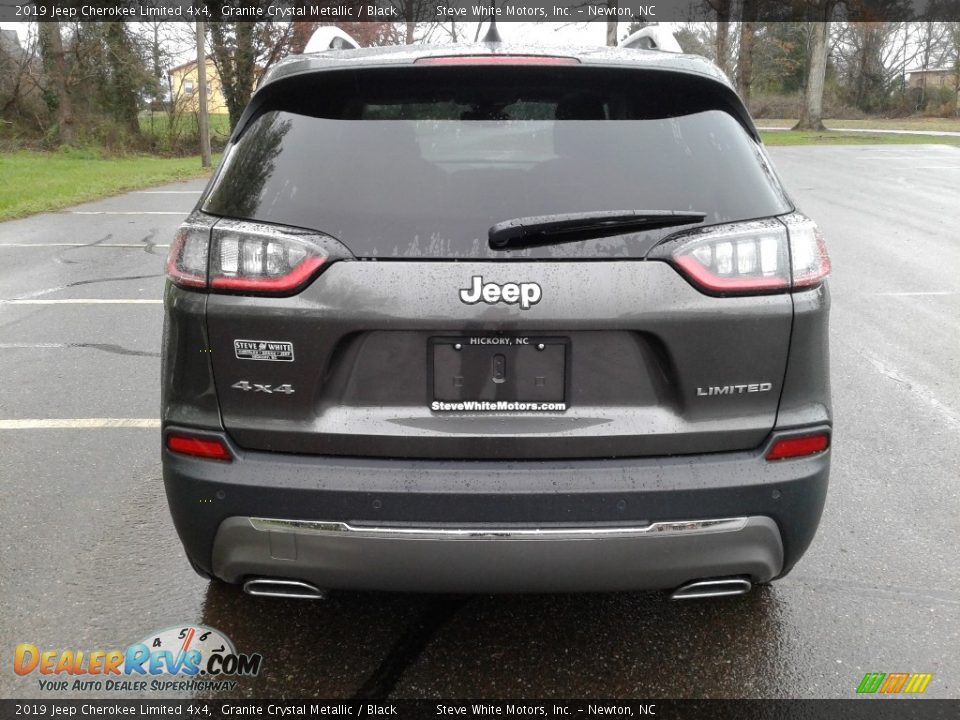 2019 Jeep Cherokee Limited 4x4 Granite Crystal Metallic / Black Photo #7
