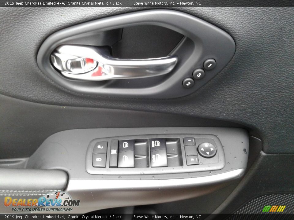 2019 Jeep Cherokee Limited 4x4 Granite Crystal Metallic / Black Photo #9