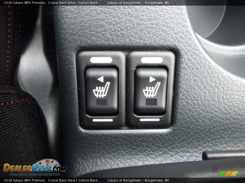 2018 Subaru WRX Premium Crystal Black Silica / Carbon Black Photo #18