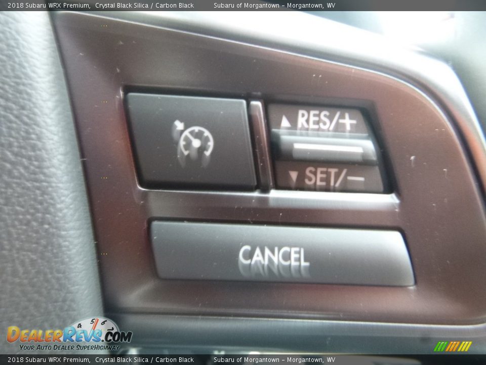 2018 Subaru WRX Premium Crystal Black Silica / Carbon Black Photo #19