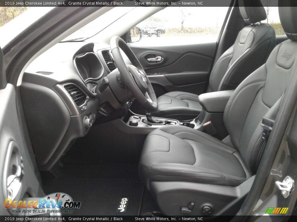 2019 Jeep Cherokee Limited 4x4 Granite Crystal Metallic / Black Photo #10