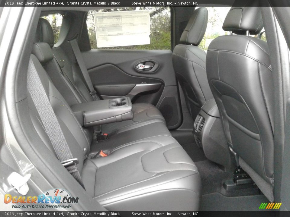 2019 Jeep Cherokee Limited 4x4 Granite Crystal Metallic / Black Photo #13