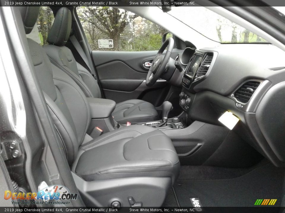 2019 Jeep Cherokee Limited 4x4 Granite Crystal Metallic / Black Photo #14