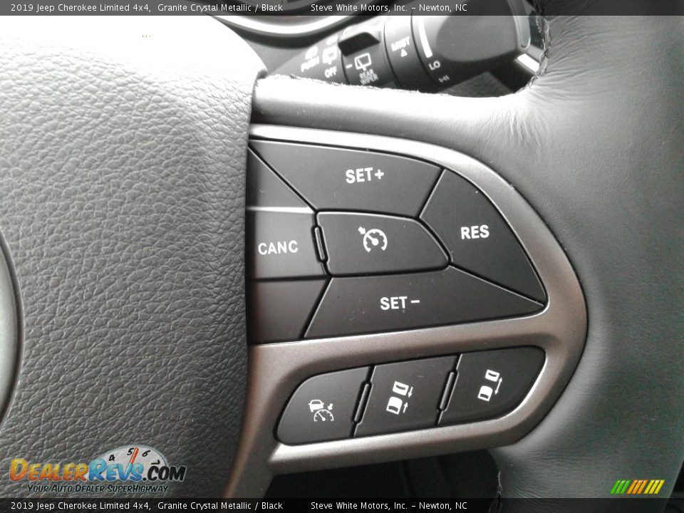 2019 Jeep Cherokee Limited 4x4 Granite Crystal Metallic / Black Photo #19