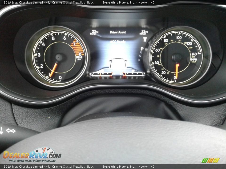 2019 Jeep Cherokee Limited 4x4 Granite Crystal Metallic / Black Photo #20