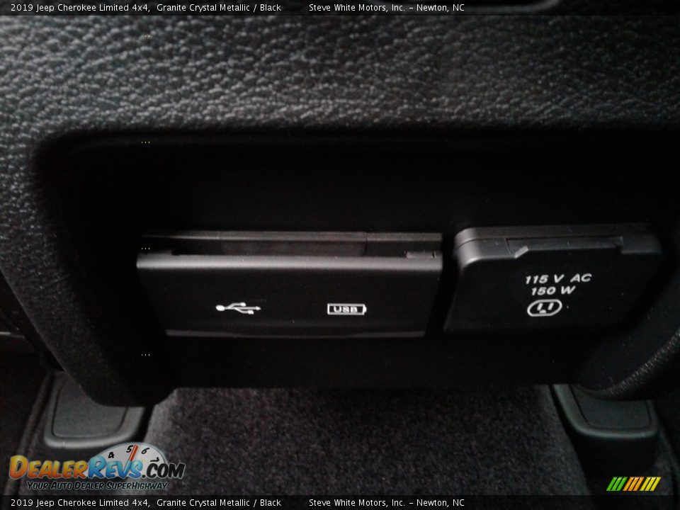 2019 Jeep Cherokee Limited 4x4 Granite Crystal Metallic / Black Photo #34