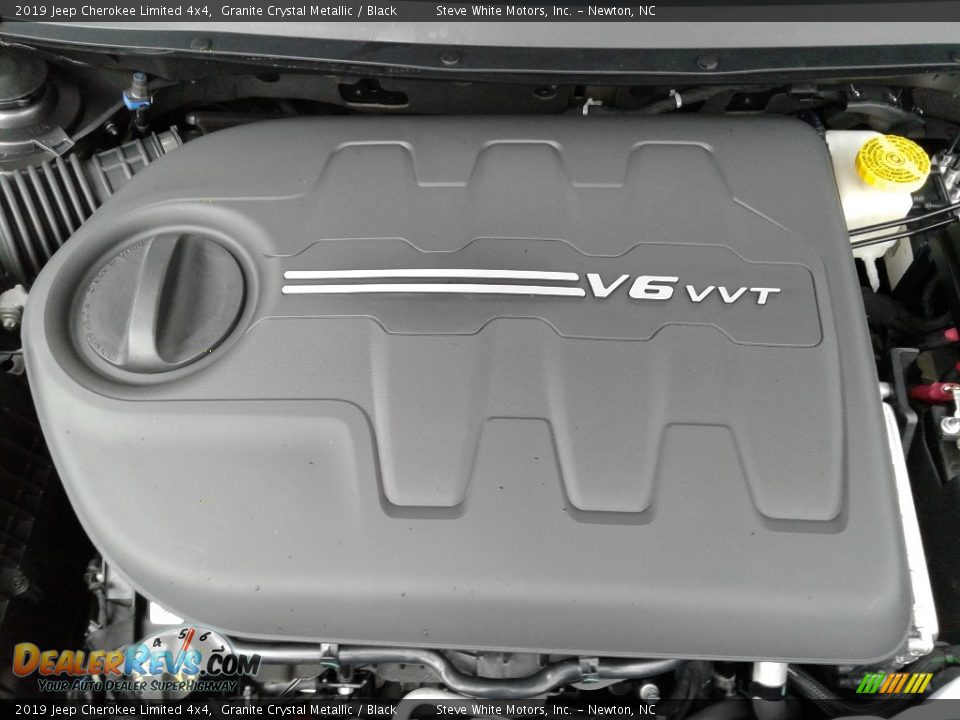 2019 Jeep Cherokee Limited 4x4 Granite Crystal Metallic / Black Photo #36