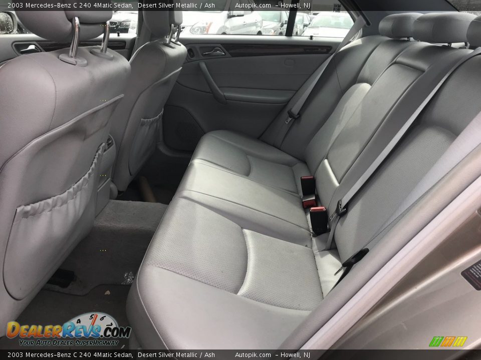 2003 Mercedes-Benz C 240 4Matic Sedan Desert Silver Metallic / Ash Photo #11