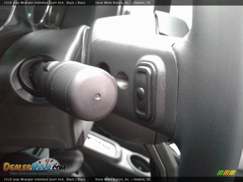 2018 Jeep Wrangler Unlimited Sport 4x4 Black / Black Photo #15
