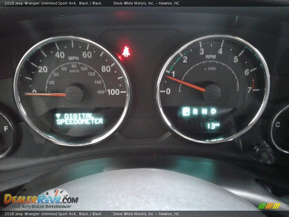2018 Jeep Wrangler Unlimited Sport 4x4 Black / Black Photo #19