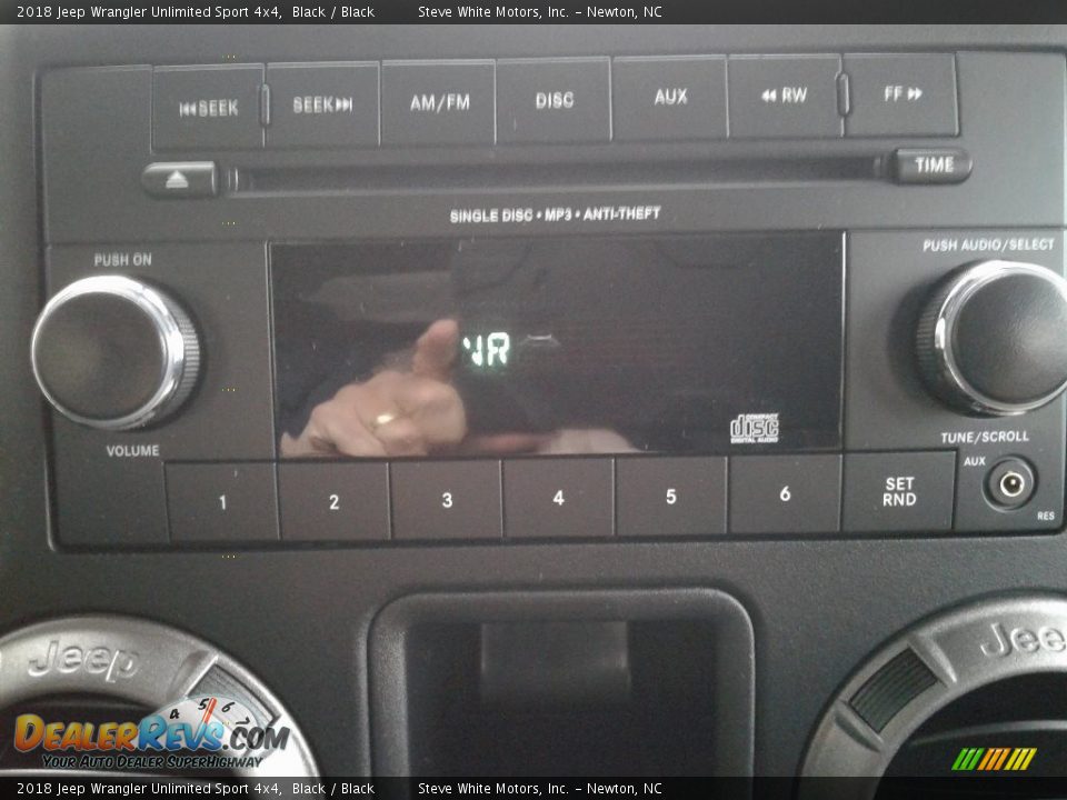 2018 Jeep Wrangler Unlimited Sport 4x4 Black / Black Photo #21