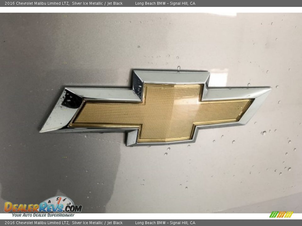 2016 Chevrolet Malibu Limited LTZ Silver Ice Metallic / Jet Black Photo #28