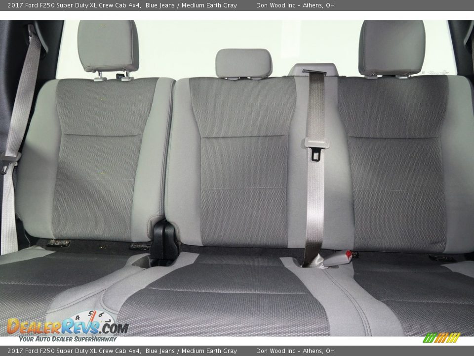 2017 Ford F250 Super Duty XL Crew Cab 4x4 Blue Jeans / Medium Earth Gray Photo #19