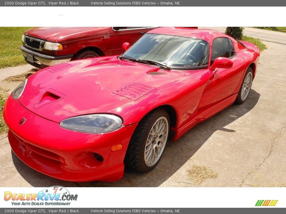 2000 Dodge Viper GTS Viper Red / Black Photo #1