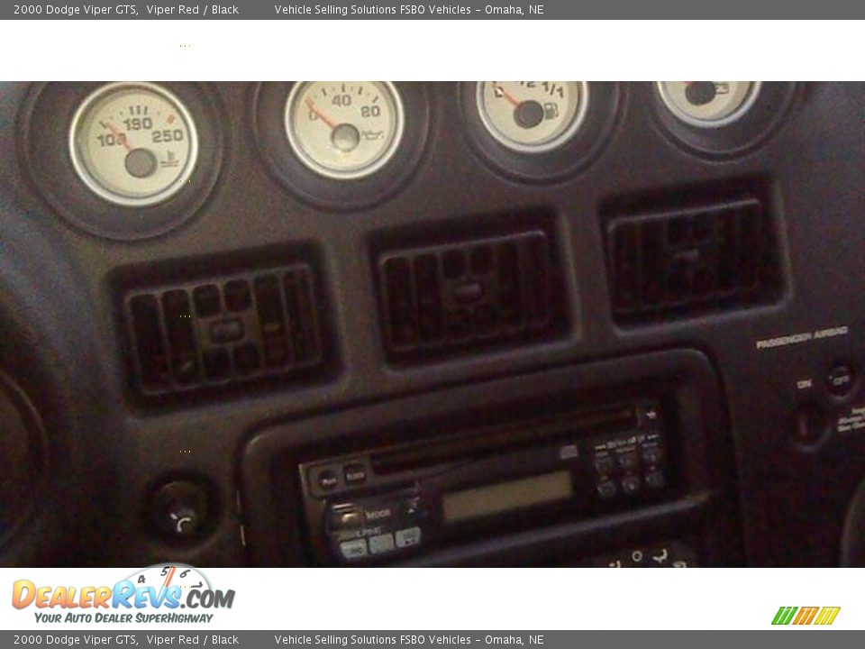 2000 Dodge Viper GTS Viper Red / Black Photo #4