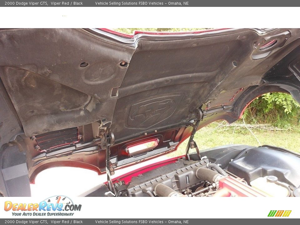 2000 Dodge Viper GTS Viper Red / Black Photo #12