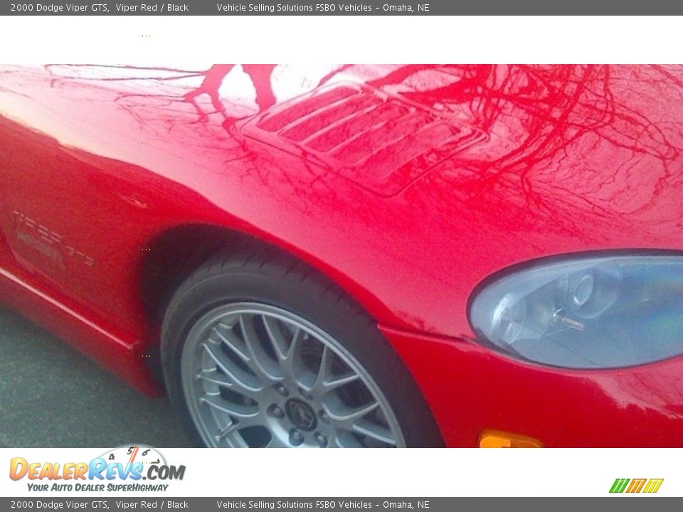 2000 Dodge Viper GTS Viper Red / Black Photo #16