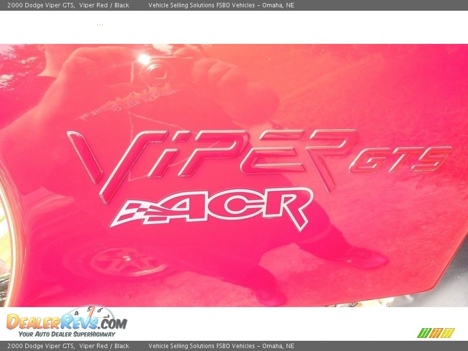 2000 Dodge Viper GTS Viper Red / Black Photo #20