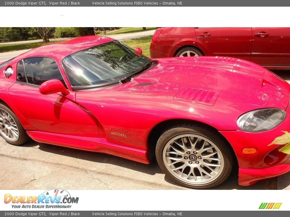 2000 Dodge Viper GTS Viper Red / Black Photo #21