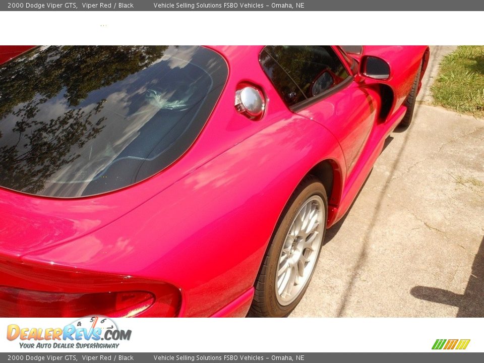2000 Dodge Viper GTS Viper Red / Black Photo #25
