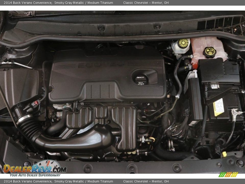 2014 Buick Verano Convenience Smoky Gray Metallic / Medium Titanium Photo #17